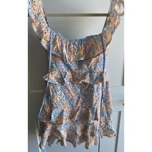 Lover+Friends Eyelet Dress